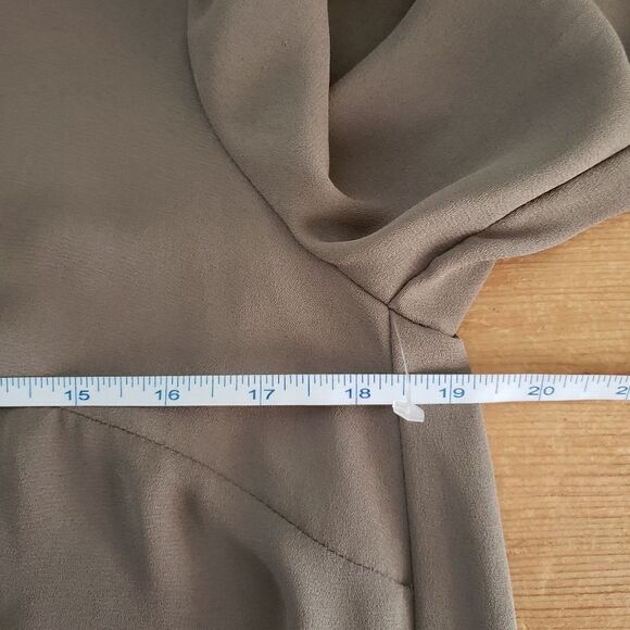 🦋3/$25 Banana Blue Xsmall Grey Long Sleeve Sheer Dress Tunic - Picture 7 of 11